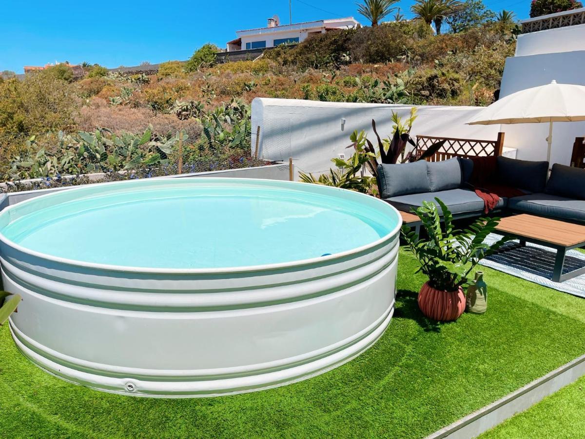 Puerto de la MaderaCasa Con Piscina Y Jardin Con Vistas Al Mar别墅 外观 照片