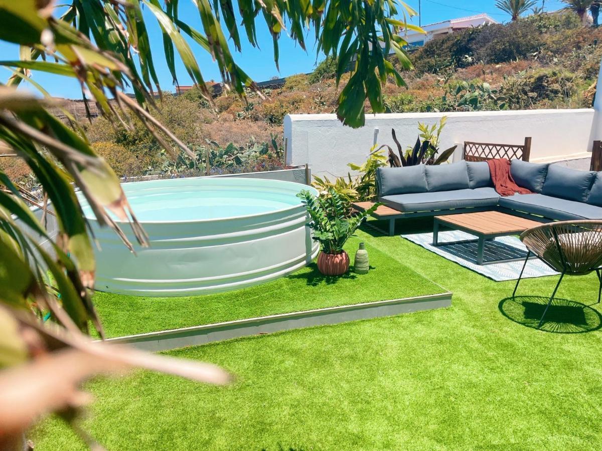 Puerto de la MaderaCasa Con Piscina Y Jardin Con Vistas Al Mar别墅 外观 照片