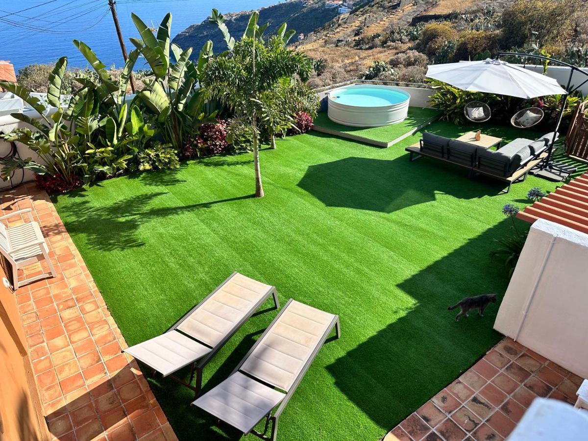 Puerto de la MaderaCasa Con Piscina Y Jardin Con Vistas Al Mar别墅 外观 照片
